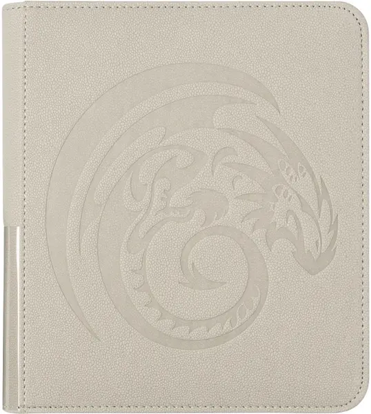 Mapă de stocare cărți de joc Dragon Shield Zipster - Ashen White (Small)