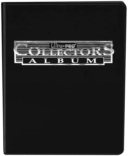 Mapă de stocare cărți Ultra Pro - 4-Pocket Collectors Portfolio, Black