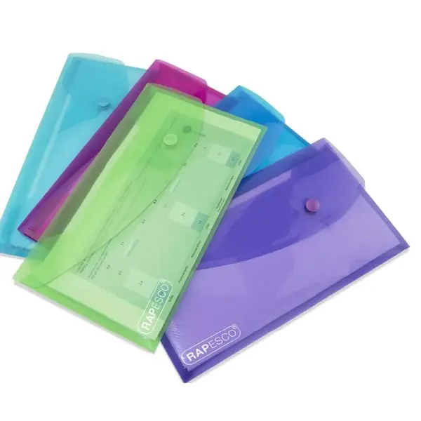 Mapa DL culori asortate 5 buc/set Rapesco Mapa DL culori asortate 5 buc/set Rapesco
