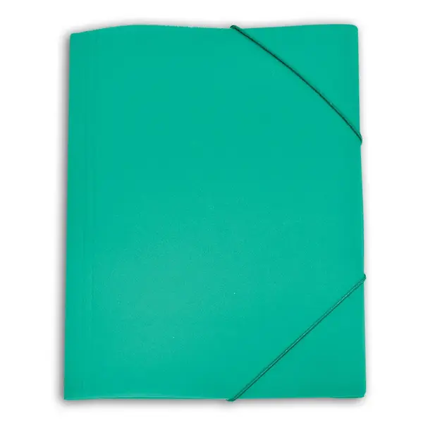 Mapa documente A4 cu elastic plastic Skag turcoaz