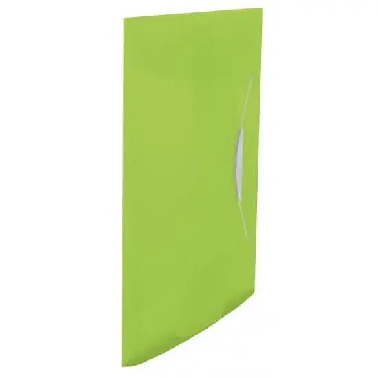 Mapa documente A4 plastic cu elastic verde 150 coli Esselte Vivida Mapa documente A4 plastic cu elastic verde 150 coli Esselte Vivida