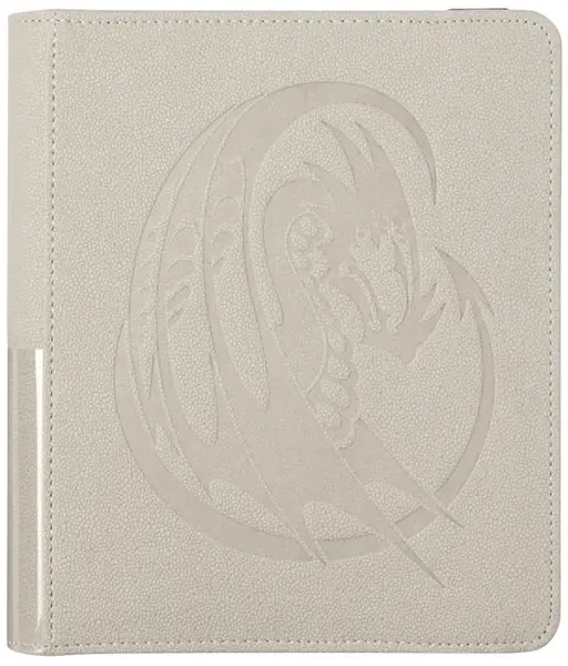 Mapă pentru păstrarea cărților Dragon Shield Card Codex - Ashen White (160 buc.)