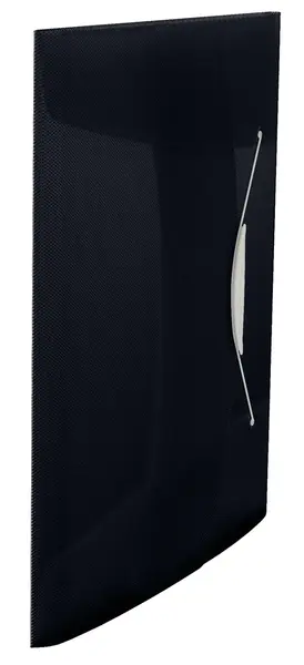 Mapa plastic A4 cu elastic negru Esselte Vivida Mapa plastic A4 cu elastic negru Esselte Vivida