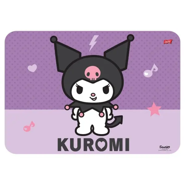 Mapa protectie birou Kuromi, format A3, cu 2 fete,tabla inmultirii, 42 x 29.7 cm