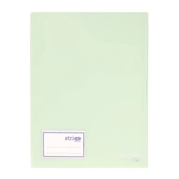 Mapa Strigo, PP, A4, 20 folii protectie, menta