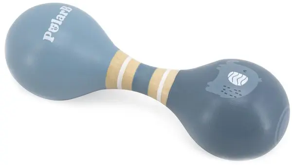 Maracas dublu din lemn Viga Toys PolarB - Elefant
