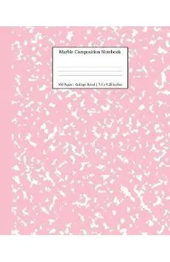 Marble Composition Notebook College Ruled: Pink Marble Notebooks, School Supplies, Notebooks for School - Young Dreamers Press