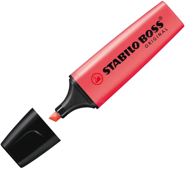 Marcator text Stabilo Boss Original - Roșu