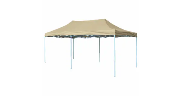 Marchiza pliabila, 3 x 6 m crem
