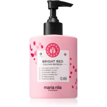 Maria Nila Colour Refresh Bright Red mască fină de hrănire fără pigmenți permanenți de culoare