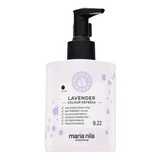 Maria Nila Colour Refresh mască hrănitoare cu pigmenți colorați pentru a crea un efect de mov pastel Lavender 300 ml