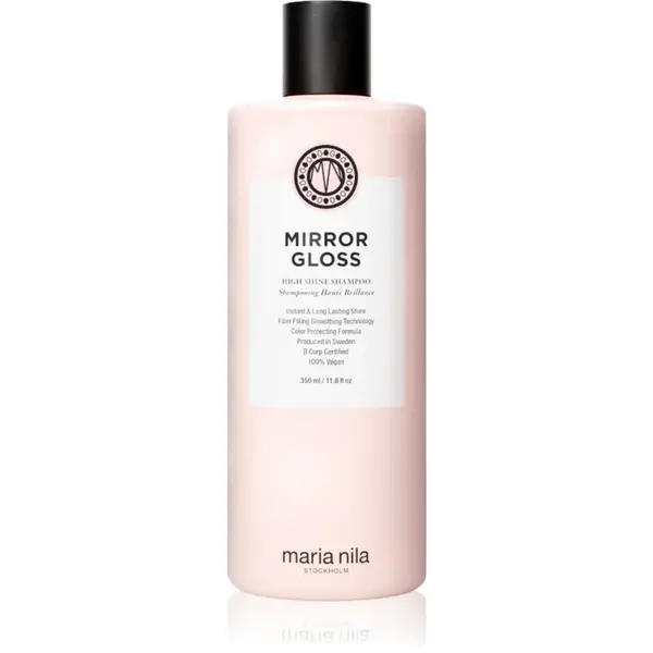 Maria Nila Mirror Gloss Shampoo sampon hranitor pentru un par stralucitor si catifelat 350 ml