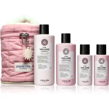 Maria Nila Pure Volume Beauty Bag set cadou pentru păr cu volum