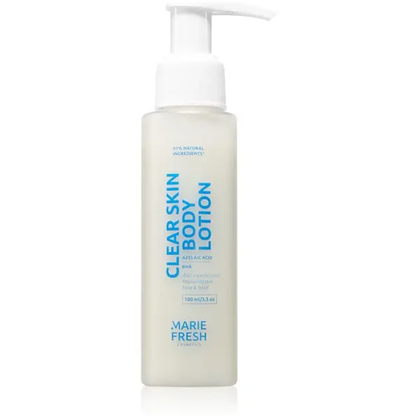 Marie Fresh Cosmetics Clear Skin Body Lotion lapte de corp 100 ml