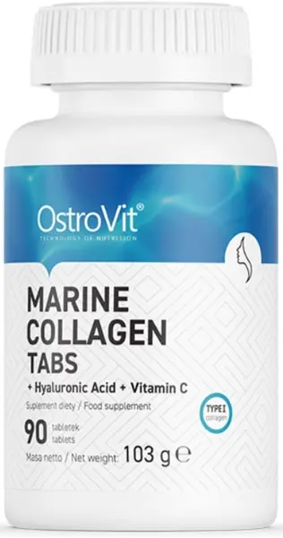 Marine Collagen, 90 tablete, OstroVit