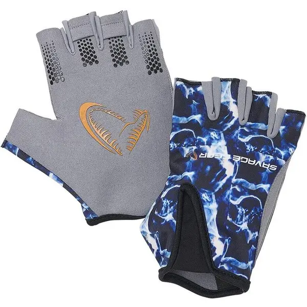 Marine Cu Degete Taiate Sea Blue Marimea XL