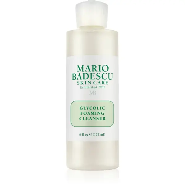 Mario Badescu Glycolic Foaming Cleanser gel spumant de curatare pentru definirea pielii 177 ml