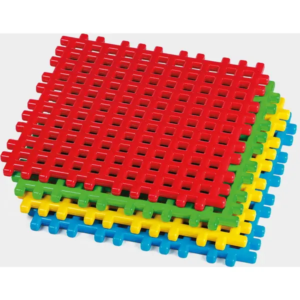 Marioinex Blocuri de constructie de baza, Marioinex Waffle, 4 bucati