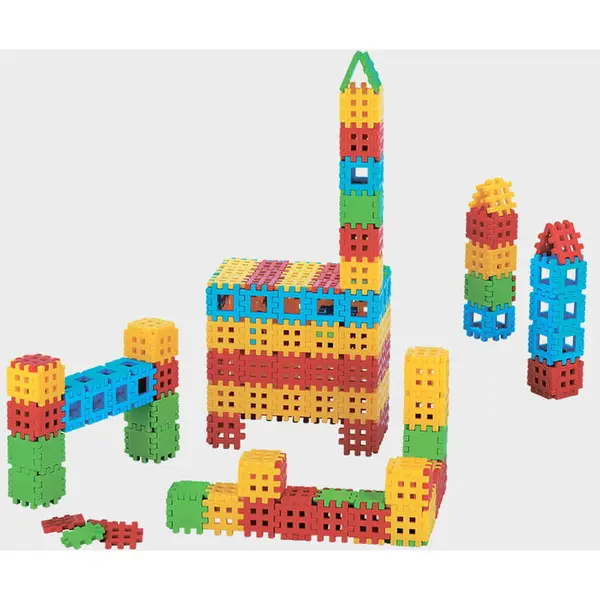 Marioinex Set de construit cu blocuri, Marioinex Waffle Mix, 170 piese