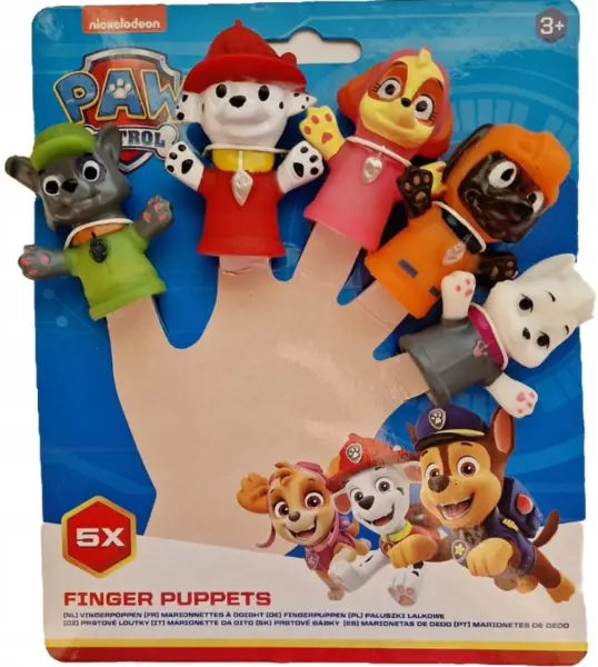 Marioneta pentru degete - Set 5 personaje Paw Patrol - Skye | Hasbro