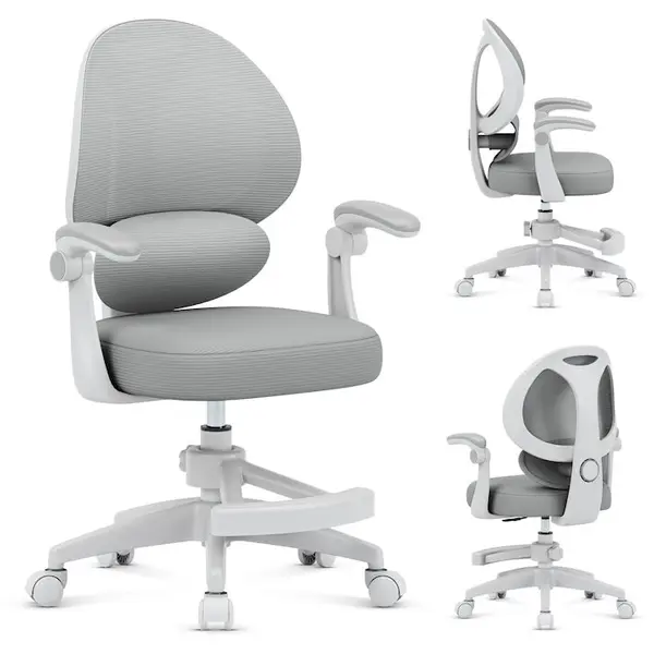 Mark Adler Scaun Pivotant Pentru Copii Mark Adler Junior 4.5, Rotativ, Ergonomic, Gri