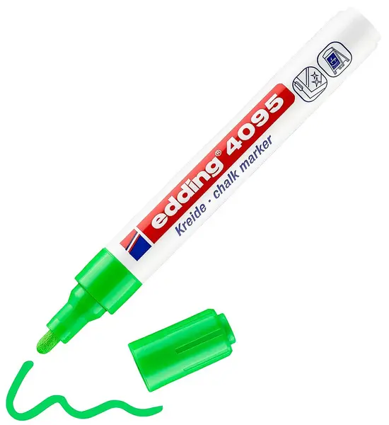 Marker cretă Edding 4095 - Verde deschis