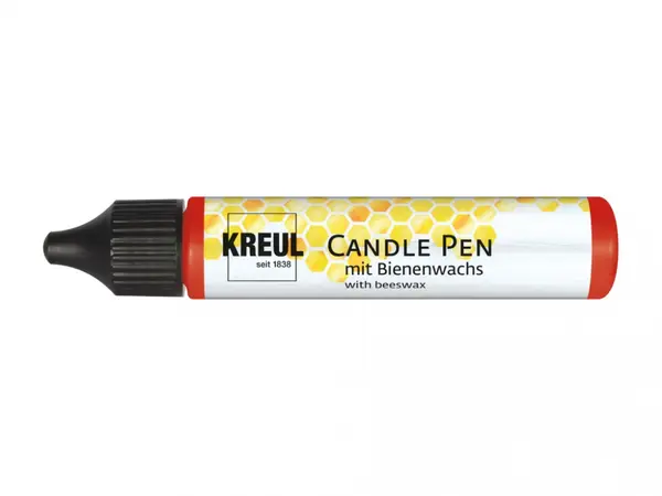 Marker cu ceara lichida pentru decorat lumanari,varf fin, diverse culori, 29 ml