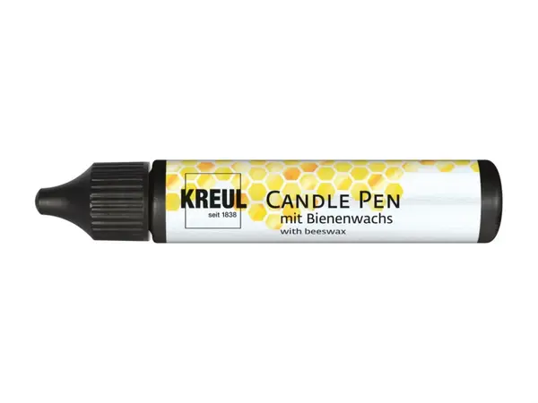 Marker cu ceara lichida pentru decorat lumanari,varf fin, diverse culori, 29 ml
