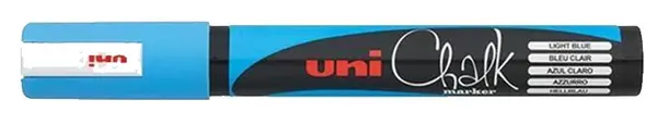 Marker cu creta Uniball – Albastru