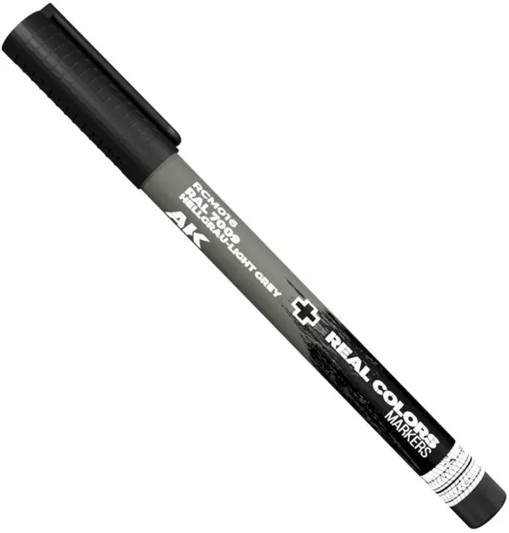 Marker cu vopsea acrilică AK Interactive - RAL HELLGRAU (RCM016)
