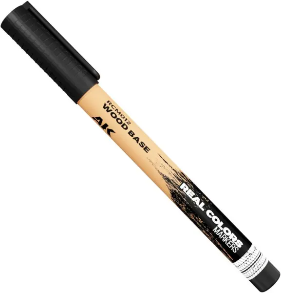 Marker cu vopsea acrilică AK Interactive - WOOD BASE (RCM012)
