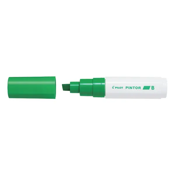 Marker cu vopsea Pilot Pintor B diverse culori 8 mm varf tesit Marker cu vopsea Pilot Pintor B diverse culori 8 mm varf tesit verde deschis