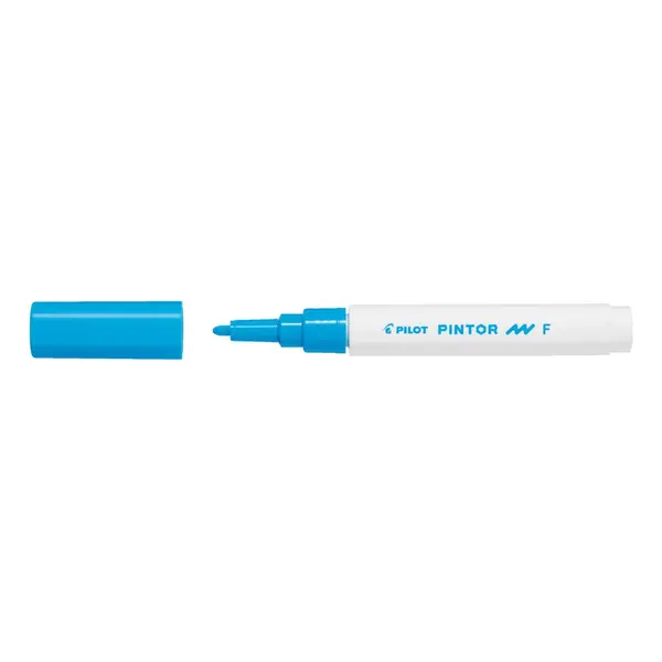 Marker cu vopsea Pilot Pintor F diverse culori 1 mm varf rotund Marker cu vopsea Pilot Pintor F diverse culori 1 mm varf rotund bleu