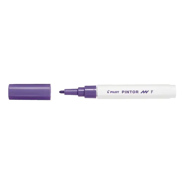 Marker cu vopsea Pilot Pintor F diverse culori 1 mm varf rotund Marker cu vopsea Pilot Pintor F diverse culori 1 mm varf rotund violet