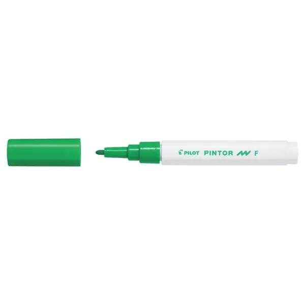 Marker cu vopsea Pilot Pintor F verde 1 mm varf rotund Marker cu vopsea Pilot Pintor F verde 1 mm varf rotund