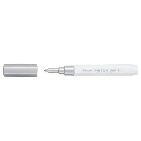 Marker cu vopsea Pilot Pintor Metalic EF culori metalice 0.7mm Marker cu vopsea Pintor metalic Pilot 0.7 mm varf rotund