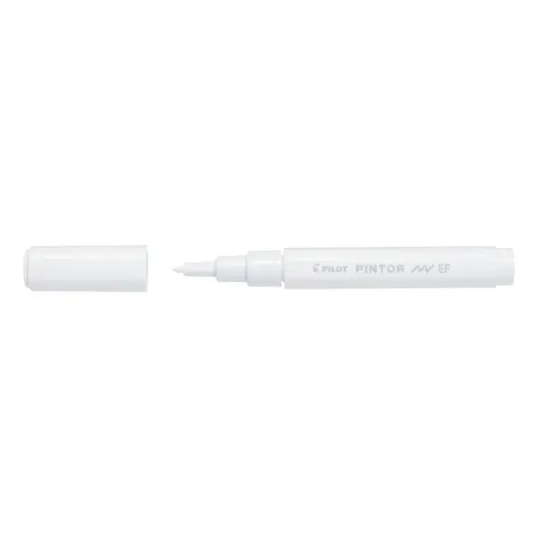 Marker cu vopsea Pilot Pintor Pastel EF culori pastel 0.7 mm varf rotund Marker cu vopsea Pilot Pintor Pastel EF culori pastel 0.7 mm varf rotund alb