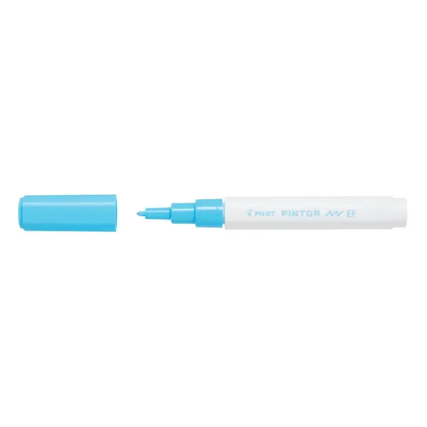 Marker cu vopsea Pilot Pintor Pastel EF culori pastel 0.7 mm varf rotund Marker cu vopsea Pilot Pintor Pastel EF culori pastel 0.7 mm varf rotund bleu