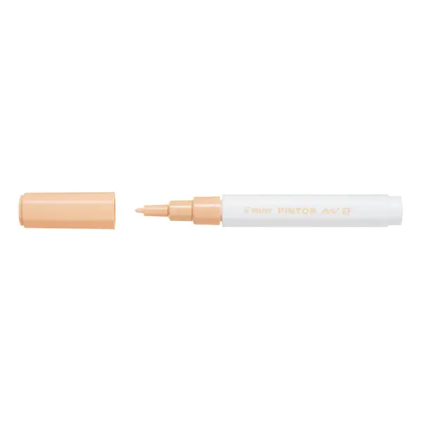 Marker cu vopsea Pilot Pintor Pastel EF culori pastelate 0.7 mm varf rotund Marker cu vopsea Pilot Pintor Pastel EF culori pastelate 0.7 mm varf rotund orange pal
