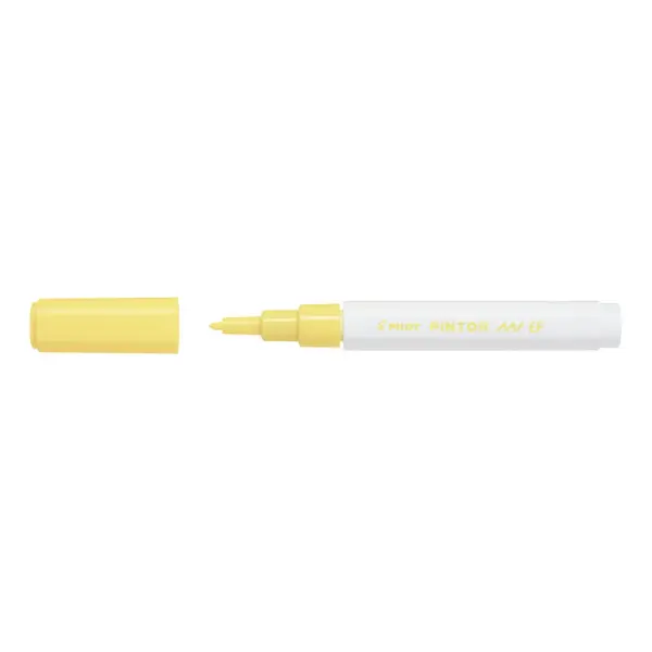 Marker cu vopsea Pilot Pintor Pastel EF culori pastelate 0.7 mm varf rotund Marker cu vopsea Pilot Pintor Pastel EF culori pastelate 0.7 mm varf rotund galben
