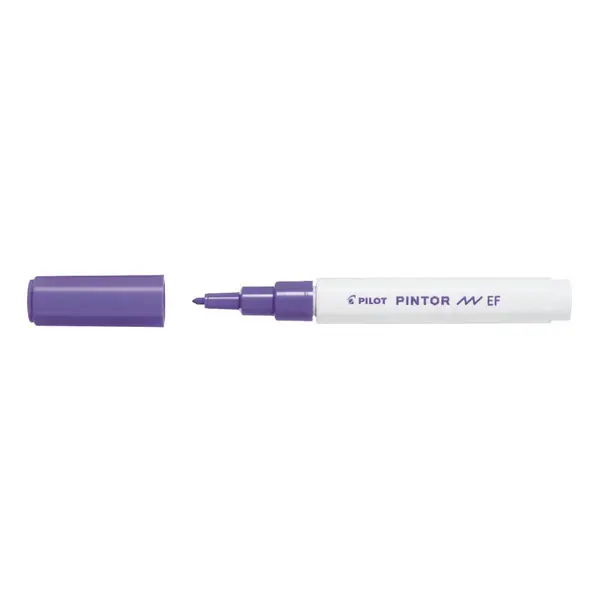Marker cu vopsea Pilot Pintor Pastel EF culori pastelate 0.7 mm varf rotund Marker cu vopsea Pilot Pintor Pastel EF culori pastelate 0.7 mm varf rotund violet