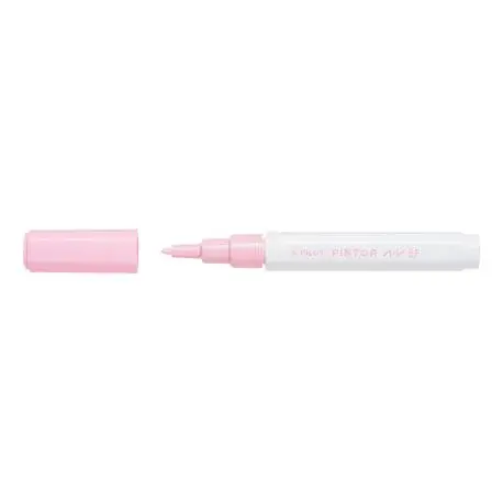 Marker cu vopsea Pilot Pintor Pastel EF culori pastelate 0.7mm Marker cu vopsea Pilot Pintor Pastel varf rotund 2.30 mm roz