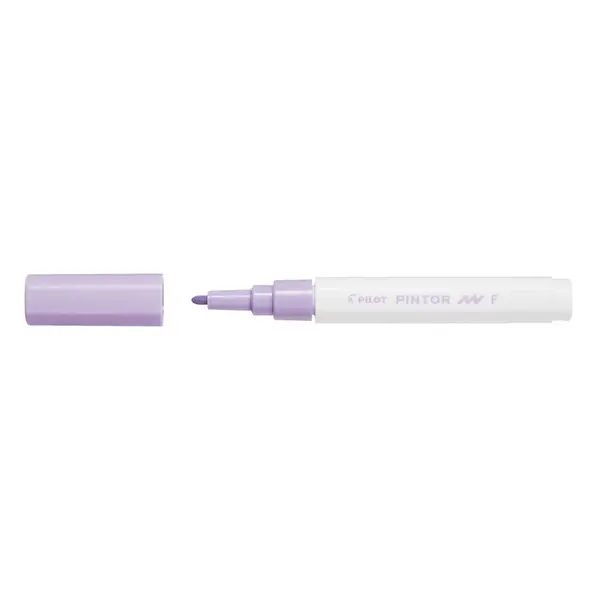 Marker cu vopsea Pilot Pintor Pastel F culori pastelate 1mm varf rotund Marker cu vopsea Pilot Pintor Pastel F culori pastelate 1mm varf rotund violet