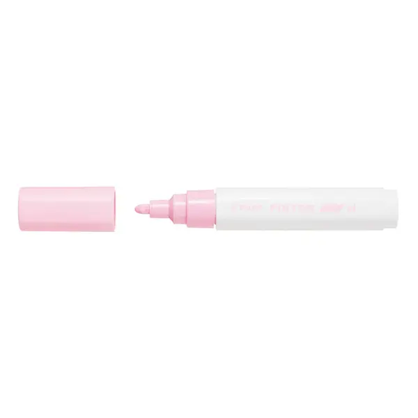 Marker cu vopsea Pilot Pintor Pastel M culori pastelate 1.4 mm varf rotund Marker cu vopsea Pilot Pintor Pastel M culori pastelate 1.4 mm varf rotund roz