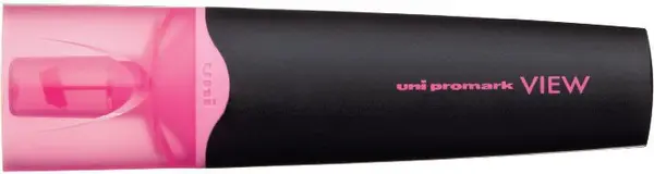 Marker de text Uni Promark View - USP-200, 5 mm, roz fluorescent