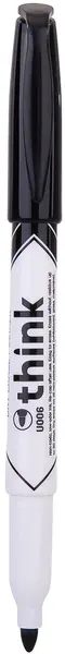 Marker Deli Think Whiteboard Marker - EU00620, 1,2 mm, negru