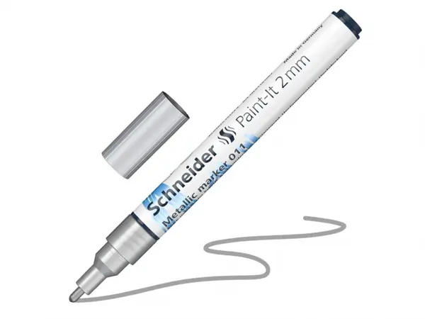 Marker metalic Paint-It 011 2 mm,silver metallic