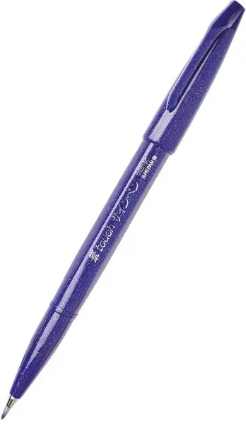Marker pensula Pentel Sign Pen - SES15C, mov