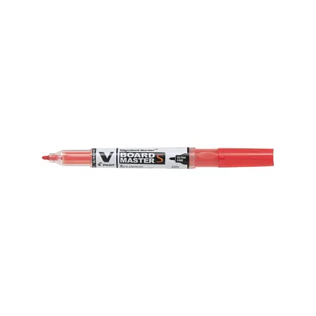Marker pentru tabla Pilot Vboard Master S 0.8 mm varf rotund rosu
