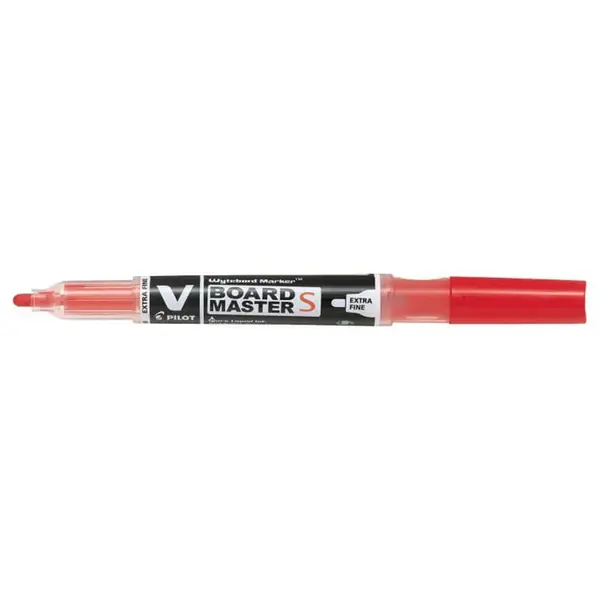 Marker pentru tabla Pilot Vboard Master S diverse culori 1.3 mm varf rotund Marker pentru tabla Pilot Vboard Master S diverse culori 1.3 mm varf rotund rosu